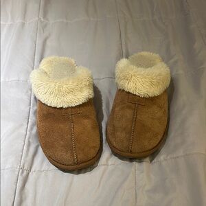 Secret Treasures Brown and Cream Slippers